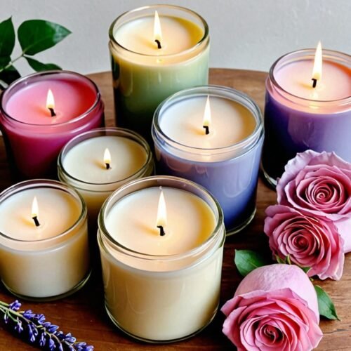 Floral Scented Candles