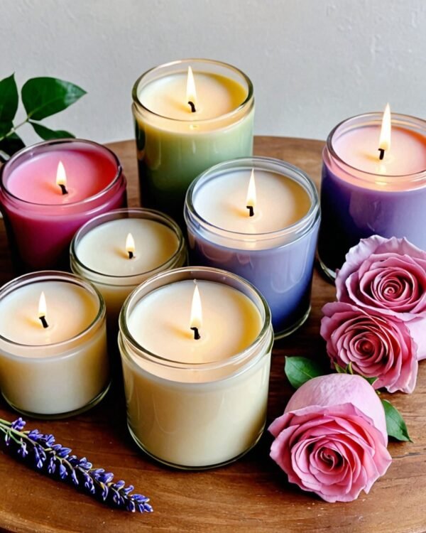 Floral Scented Candles